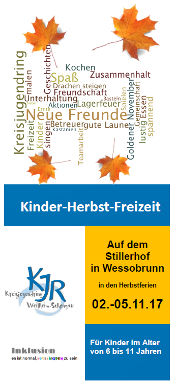 Herbstfreizeit
